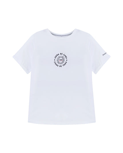 Camiseta Pretty White