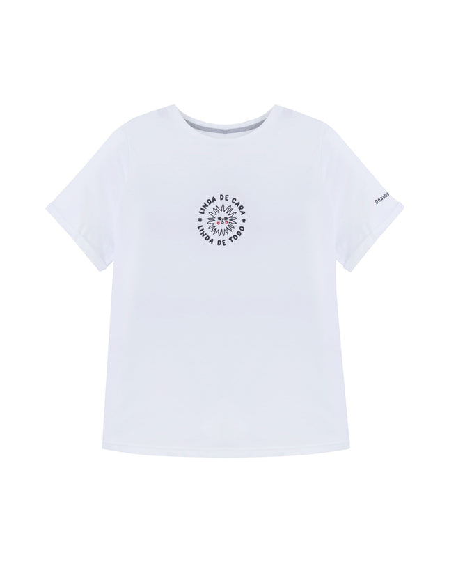 Camiseta Pretty White
