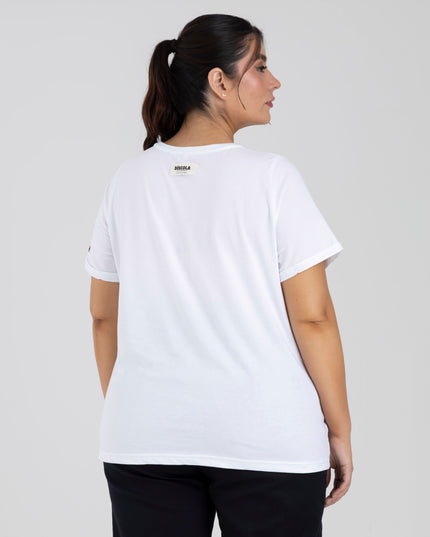 Camiseta Pretty White