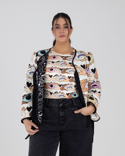 Chaqueta doble faz Dualis