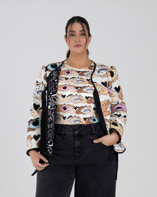 Chaqueta doble faz Dualis