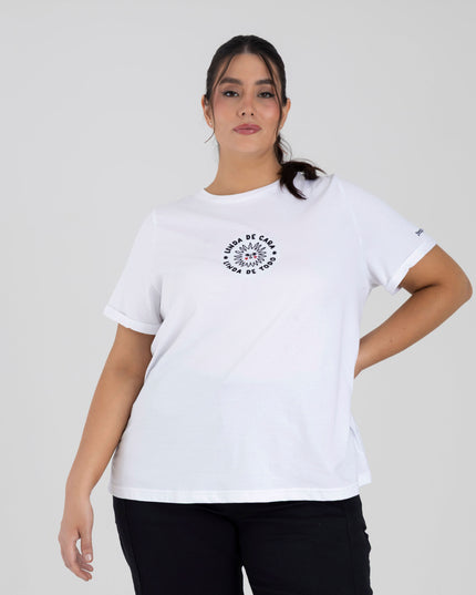 Camiseta Pretty White